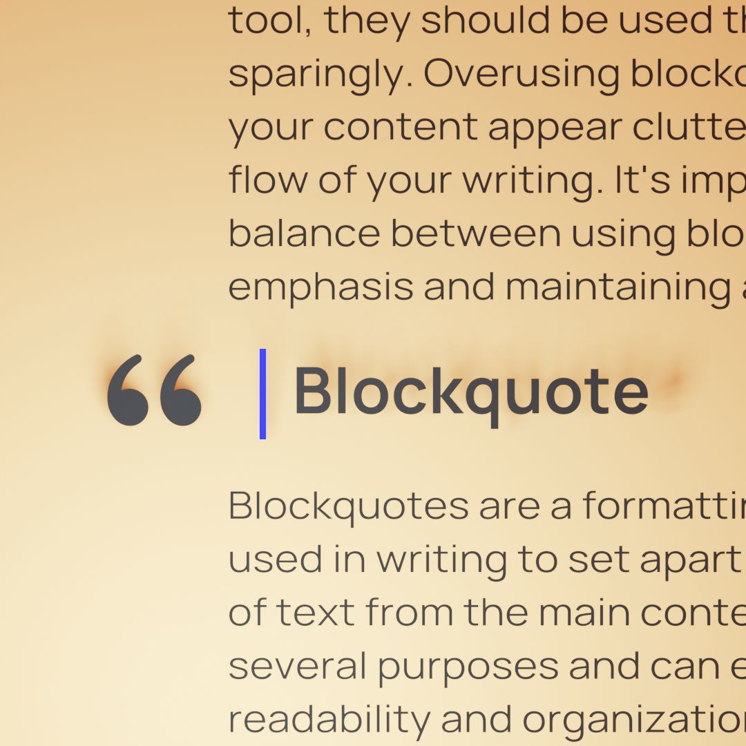 Blockquote Article Thumbnail