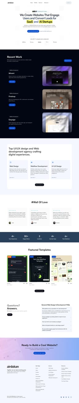 Webstudio Example Airdokan (Agency)