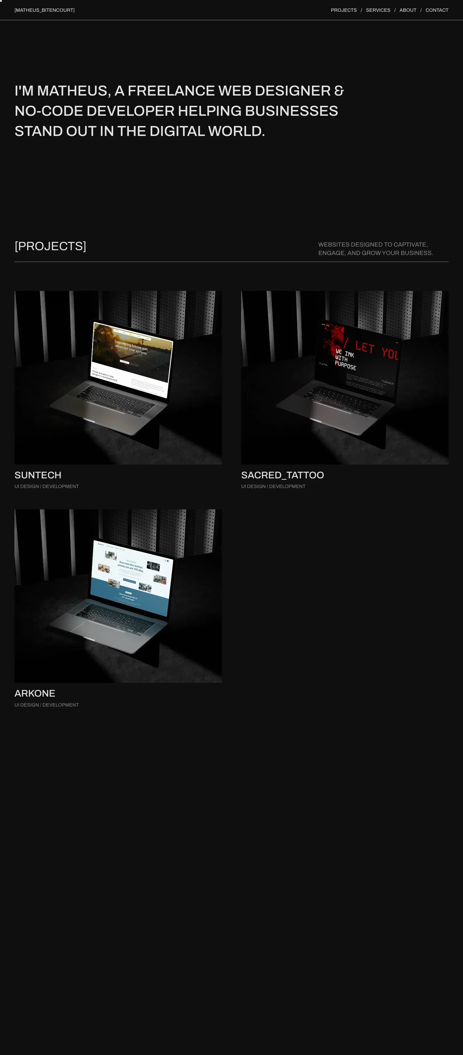 Screenshot of Matheus Bitencourt