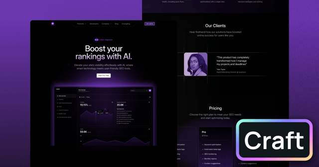 Cover image of the Ascend template