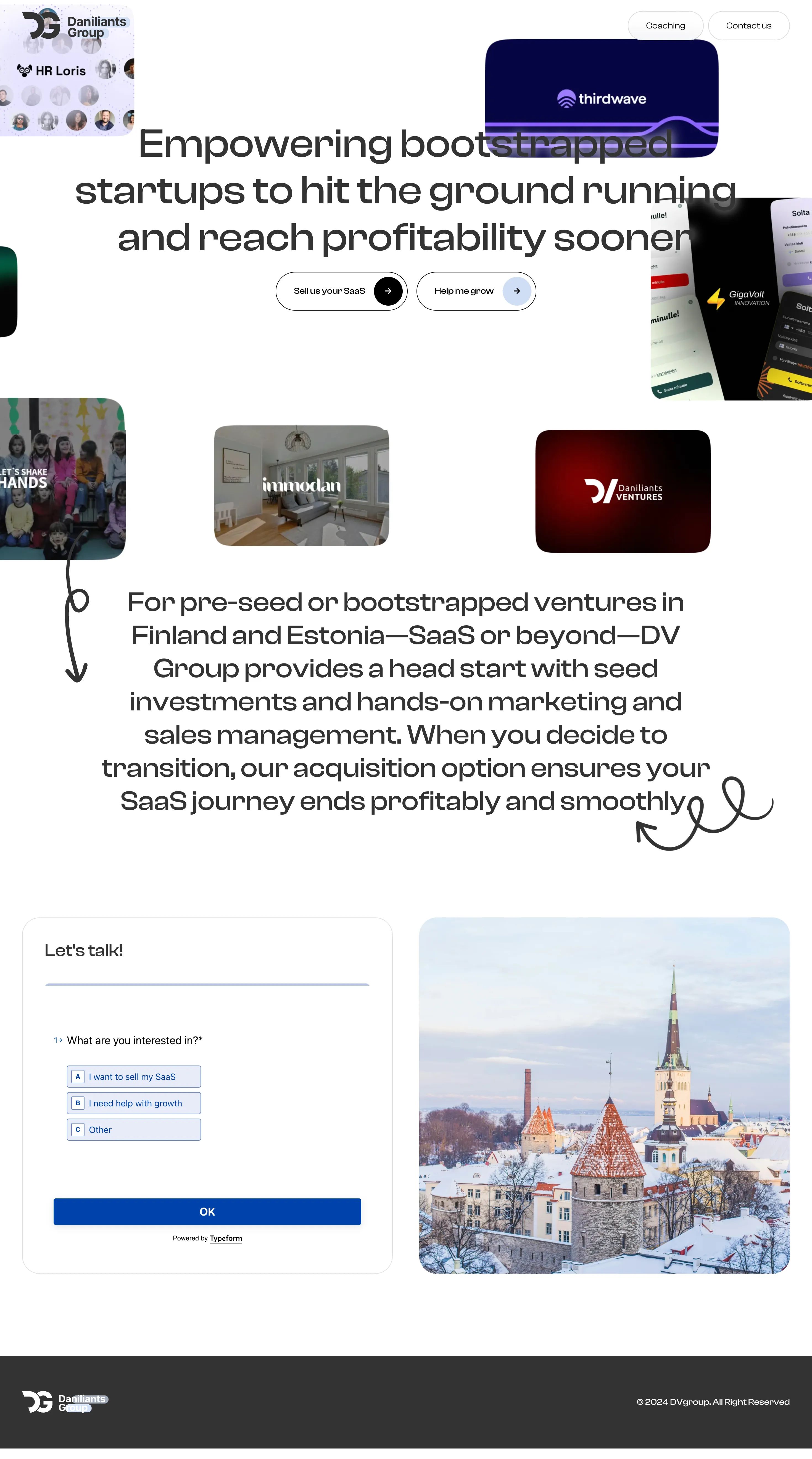 Screenshot of Daniliants Group