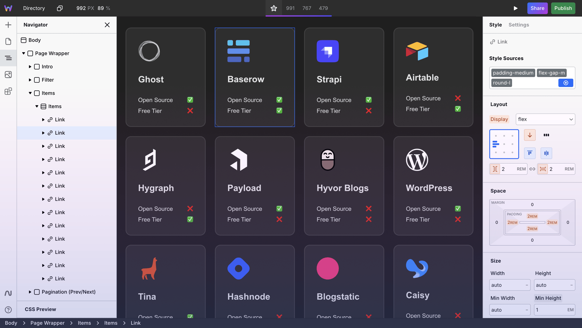 Webstudio open source website builder