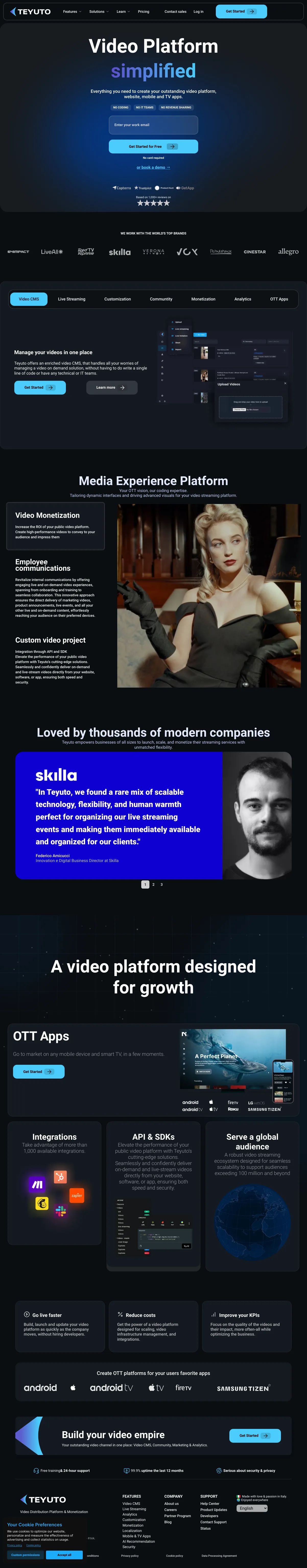 Webstudio Example TEYUTO (SaaS)